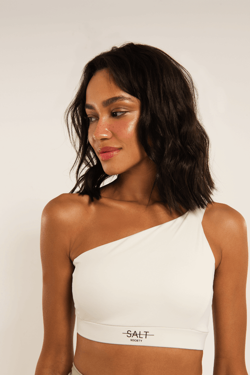 Karina One-Shoulder Top - Salt Society LLC