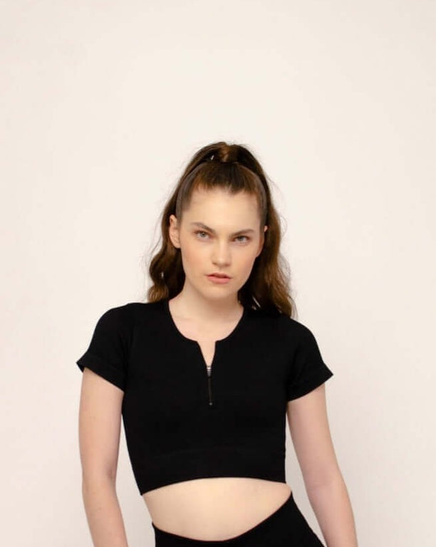 Kim Ribbed Top - Salt Society LLC